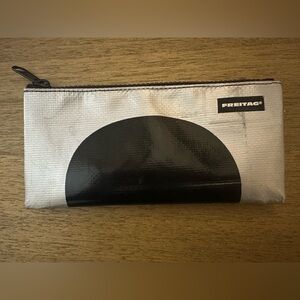 Freitag F06 Serena Black and Silver Small Pouch